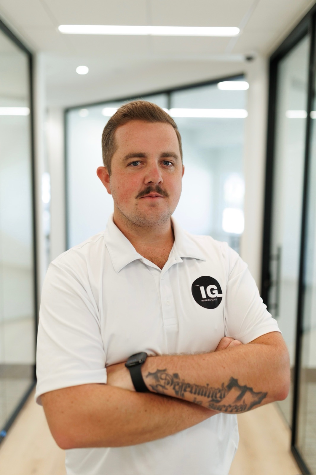 Donovan Laughlin, founder of Interior Glass Solutions