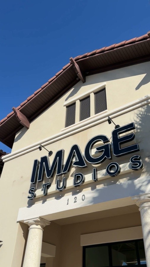 Image Studios building exterior signage, Jacksonville